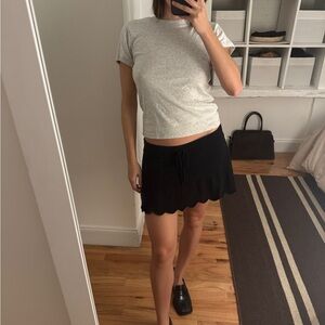 Giuzio knit mini skirt